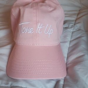 Tone It Up Pink Hat, NWOT
